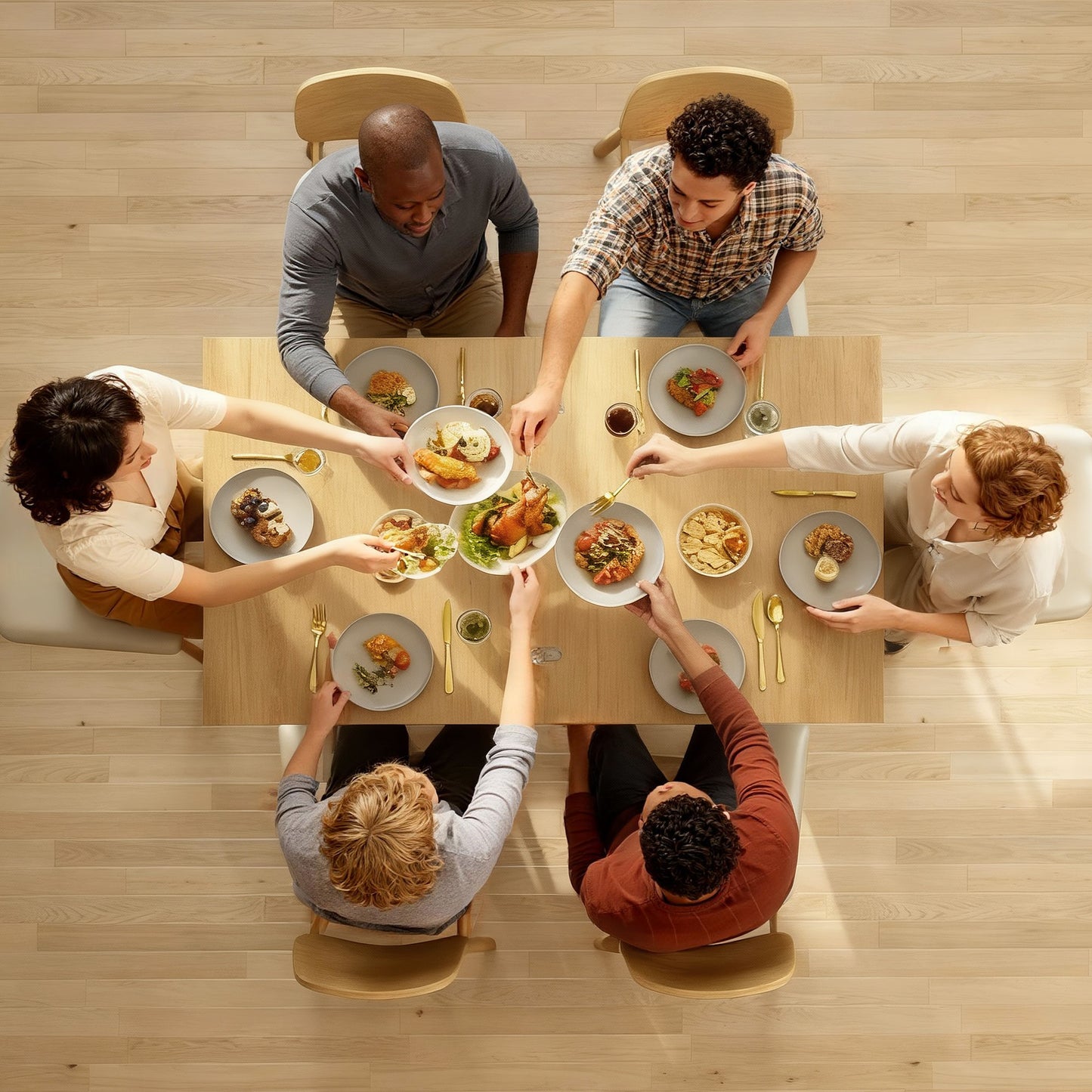 HOMCOM Folding Dining Table for 4-6, Rectangular Extendable Drop Leaf Table for Small Spaces, 140 x 80 x 77.5 cm, Natural