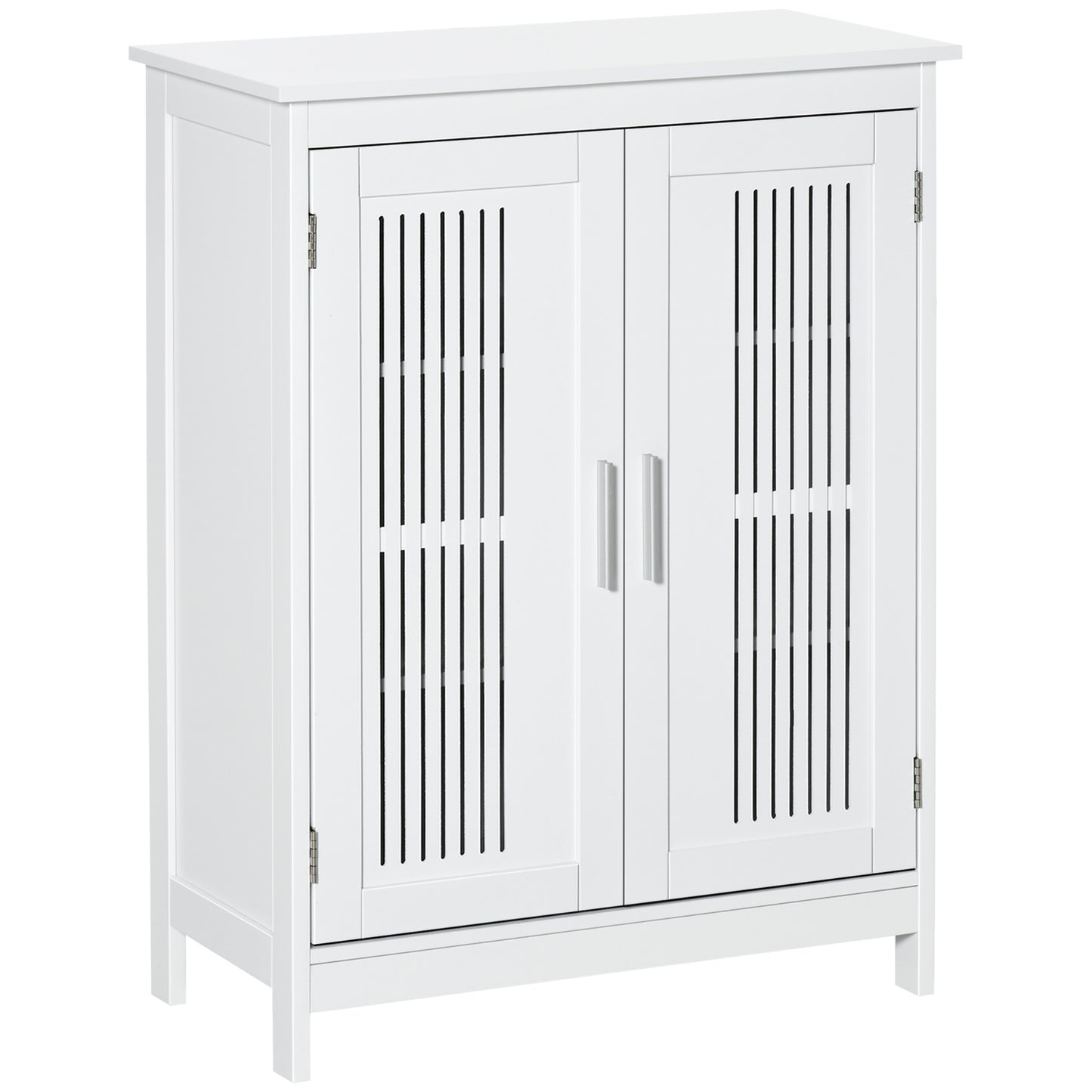 kleankin Modern Bathroom Floor Cabinet - White--ChewyGames-ChewyGames