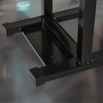 DURHAND Steel Motorbike Jack Lift, 27.5 / 39.5 H cm - Black