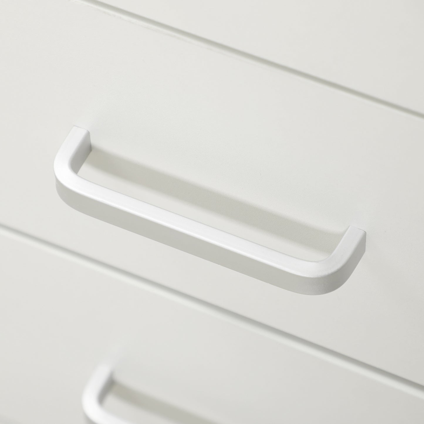 HOMCOM Computer Desk, Home Office Desk with Lockable Drawer, Storage Shelf for Study Bedroom, 110 x 50 x 76 cm, White
