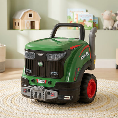 AIYAPLAY Kids Truck Engine Toy, Toy Steering Wheel with Spray, Lights and Sounds, Educational Gifts for 3-6 Years, Green
