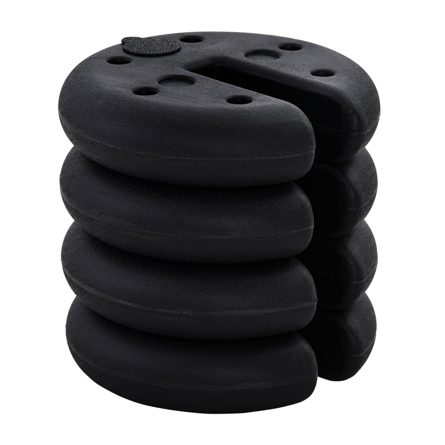 Outsunny Pop up Canopy Weight Set of 4, Heavy Duty Sand Fillable Tent Leg Weights for Marquee Party Tent Canopy, Total 20kg