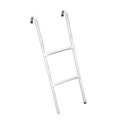 HOMCOM 6-10ft Trampoline Ladder Galvanized w/ Non-slip Mat