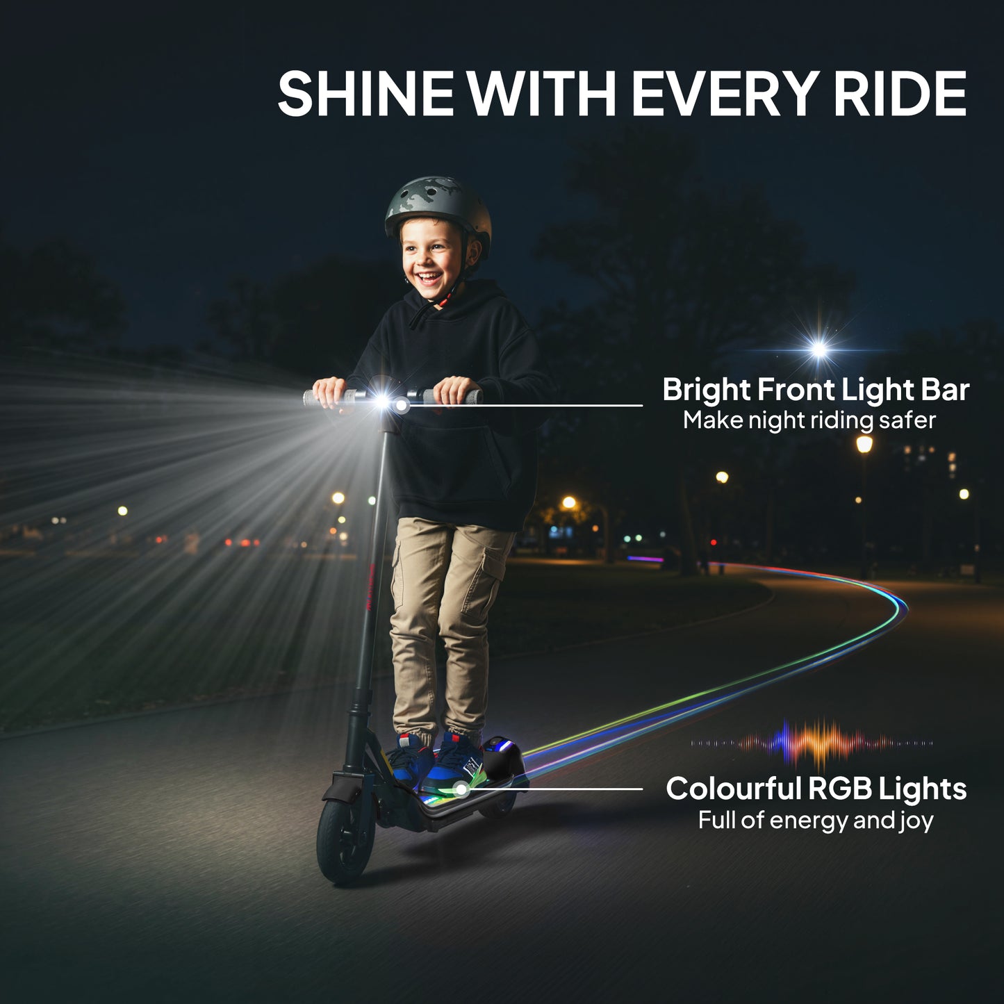 SPORTNOW Electric Scooter for Kids, with LED Display, Green