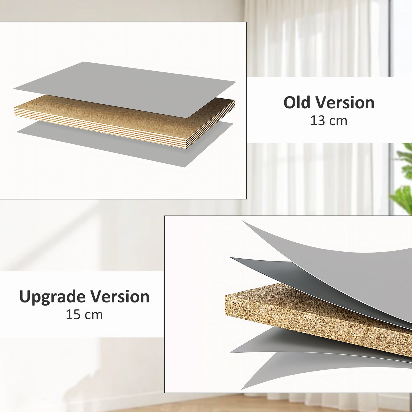 Storage Chest With Lid, 113L Storage Box Grey