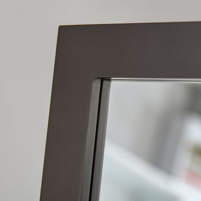 HOMCOM Full Length Mirror, Freestanding Adjustable Angle Dressing Mirror for Bedroom, Living Room, 148 x 47 cm, Brown